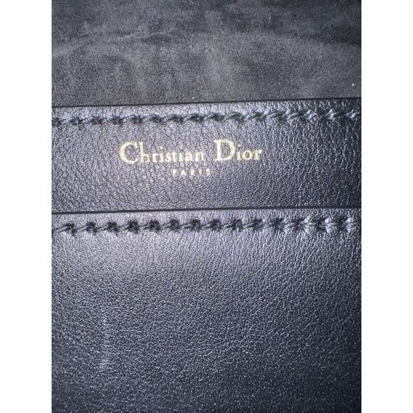 CHRISTIAN DIOR J'Adior Medium Leather Flap Chain Shoulder Bag Black - Picture 2 of 12